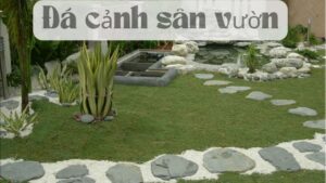 đá cảnh sân vườn