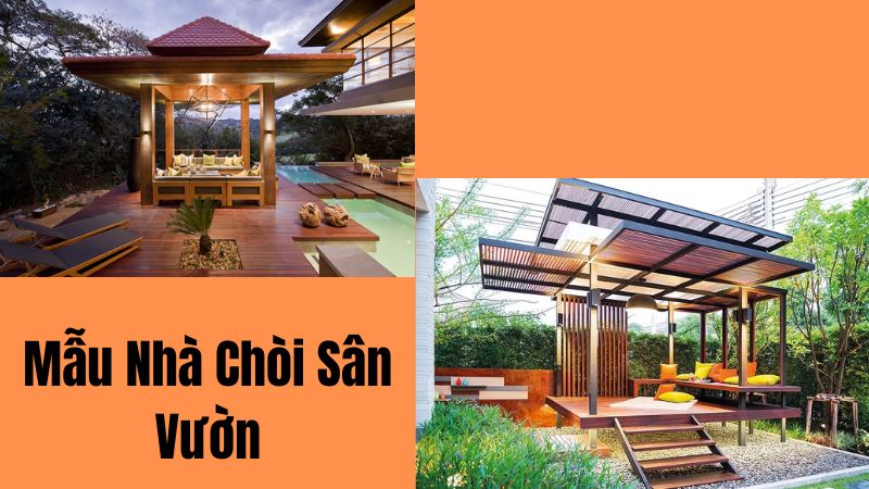 mẫu nhà chòi sân vườn